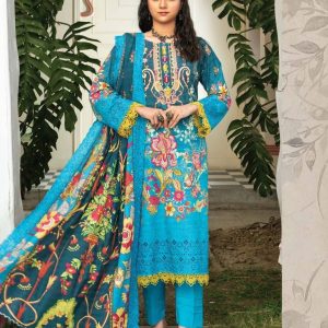 RangRani By Zeeshan Arts Strip Embroidered Lawn M420