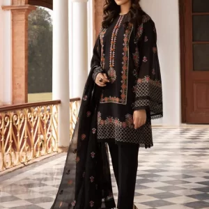 3 Piece - Fully Embroided Lawn M313