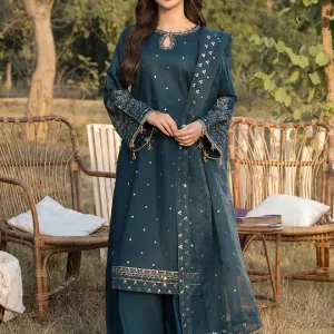 3 Piece – Unstitched Fully Embroidered Lawn M437
