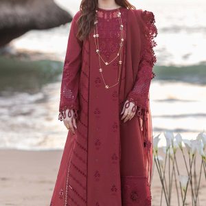 3 Piece – Unstitched Embroidered Lawn H468