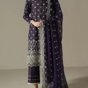3 Piece – Unstitched Embroidered Lawn H466
